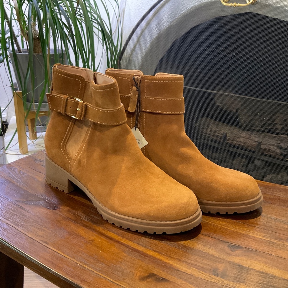 Cole Haan Brown Ankle Boots - Picture 2 of 8